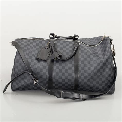 louis vuitton damier graphite keepall bandouliere 55 bag|louis vuitton keepall bandoulière 55.